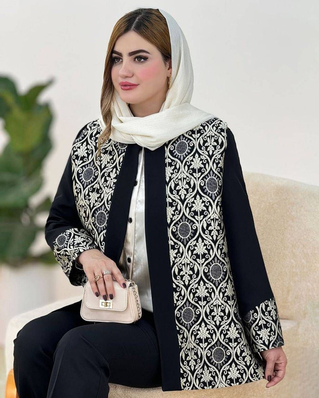 ست کت و شلوار کرپ لورین