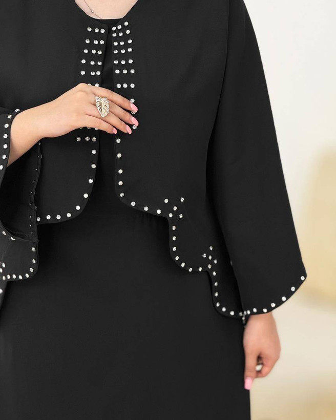 کت سارافون سنگدوزی زنانه فری سایز