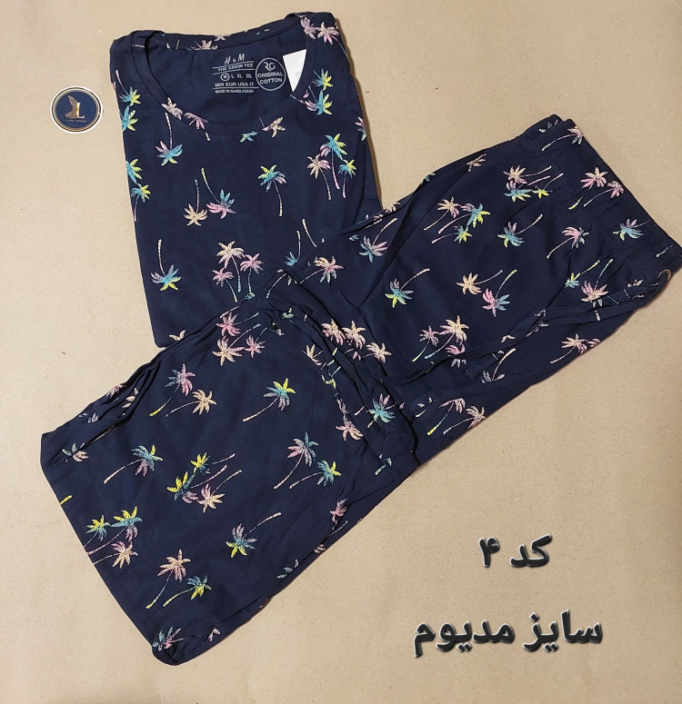 ست تیشرت و شلوار وارداتی برند h&m