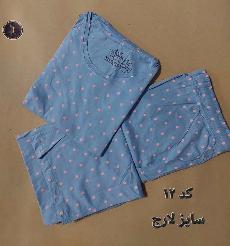 ست تیشرت و شلوار وارداتی برند h&m