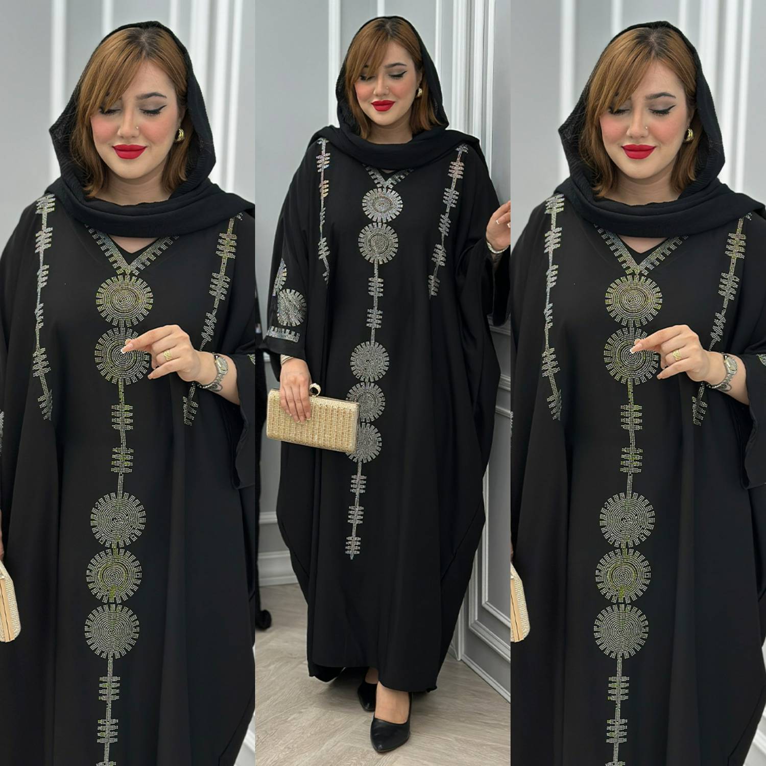عبا الیزه فری سایز خلیجی