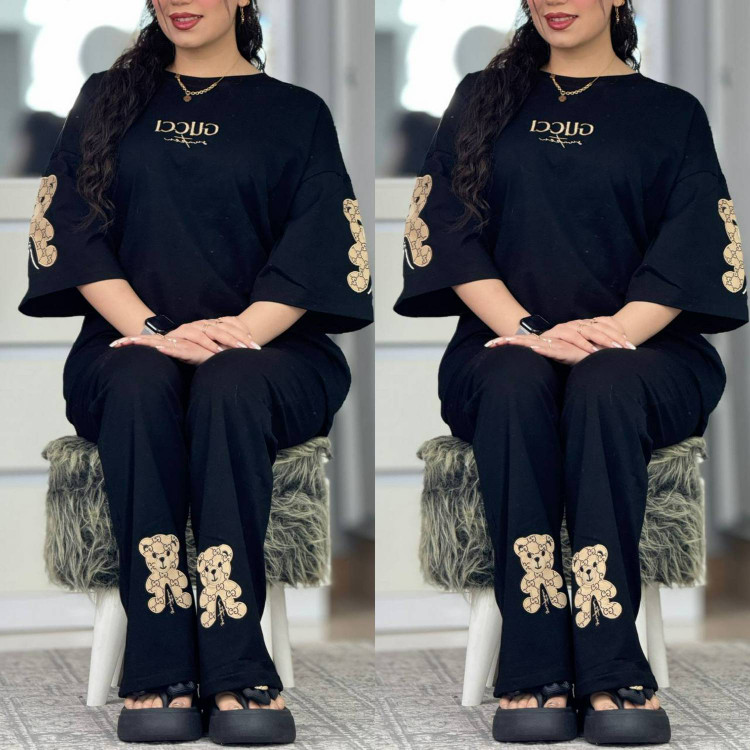 ست تیشرت و شلوار کاستر فری سایز