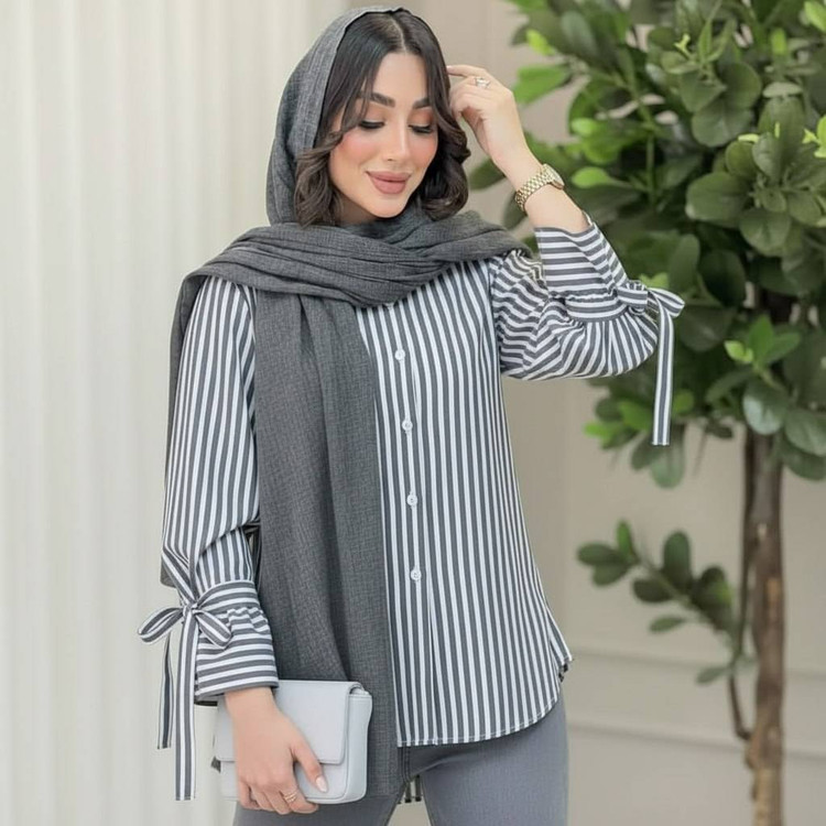 شومیز نخی فری سایز شیلا