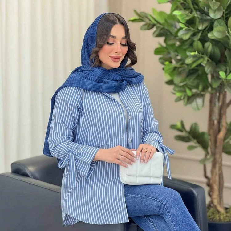 شومیز نخی فری سایز شیلا