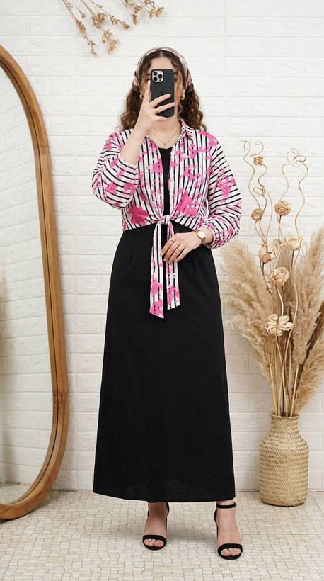 ست سارافون و شومیز گره ای نازان