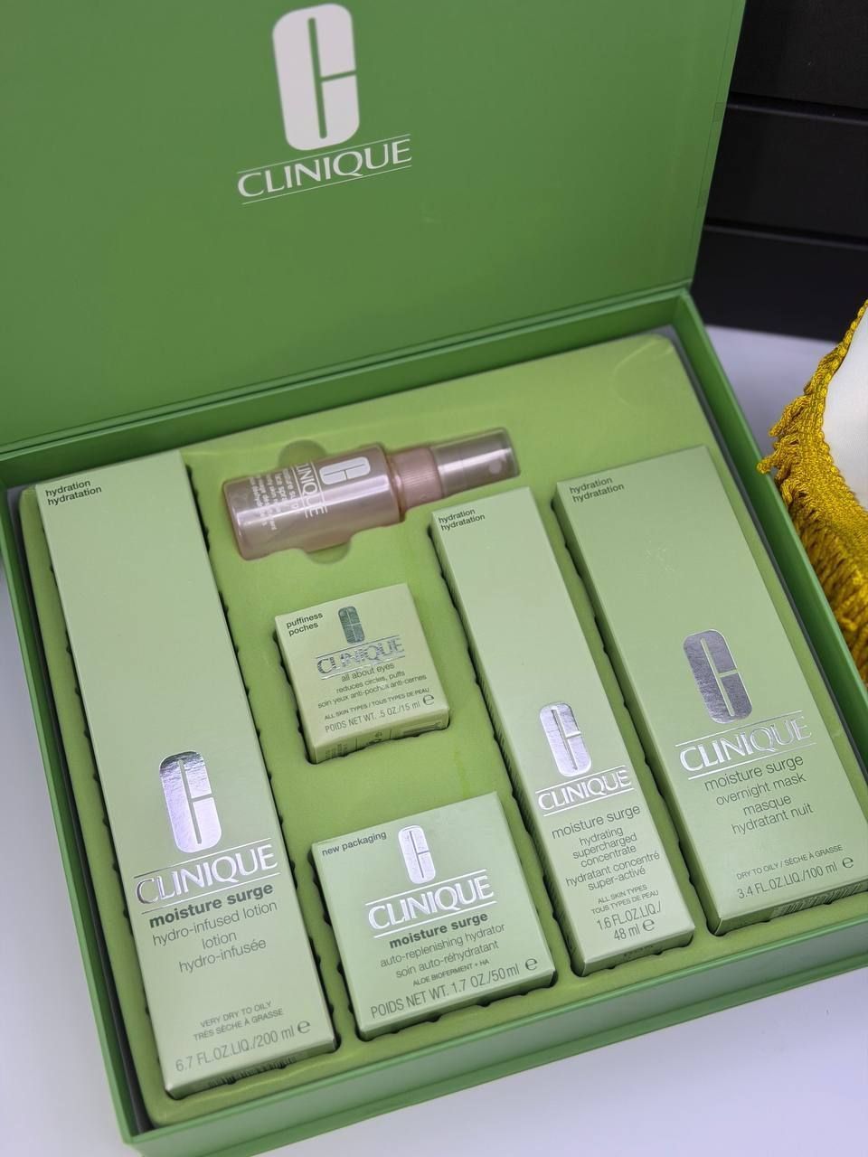 پک 6 تیکه روتین پوستی کلینیک Moisture Surge