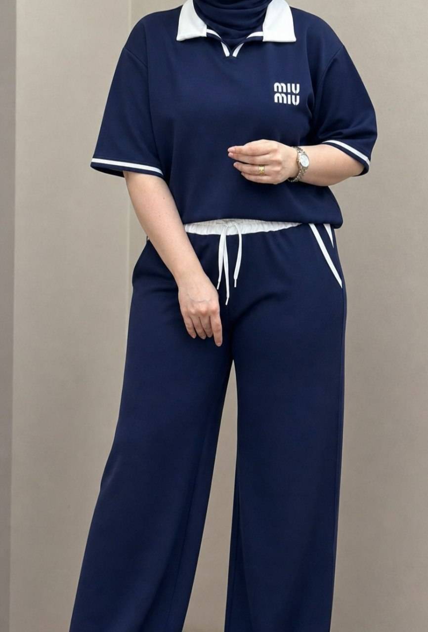 ست تیشرت و شلوار اورجینال miu miu