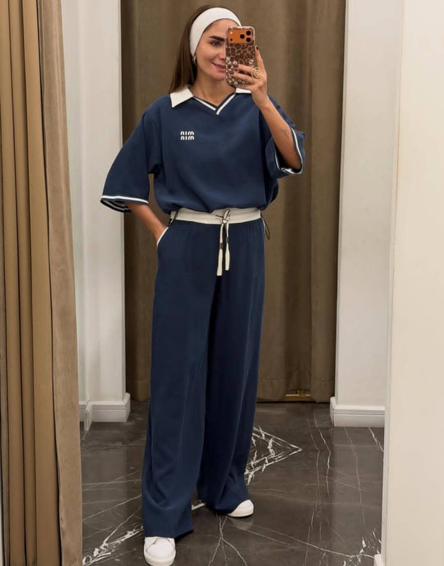 ست تیشرت و شلوار اورجینال miu miu